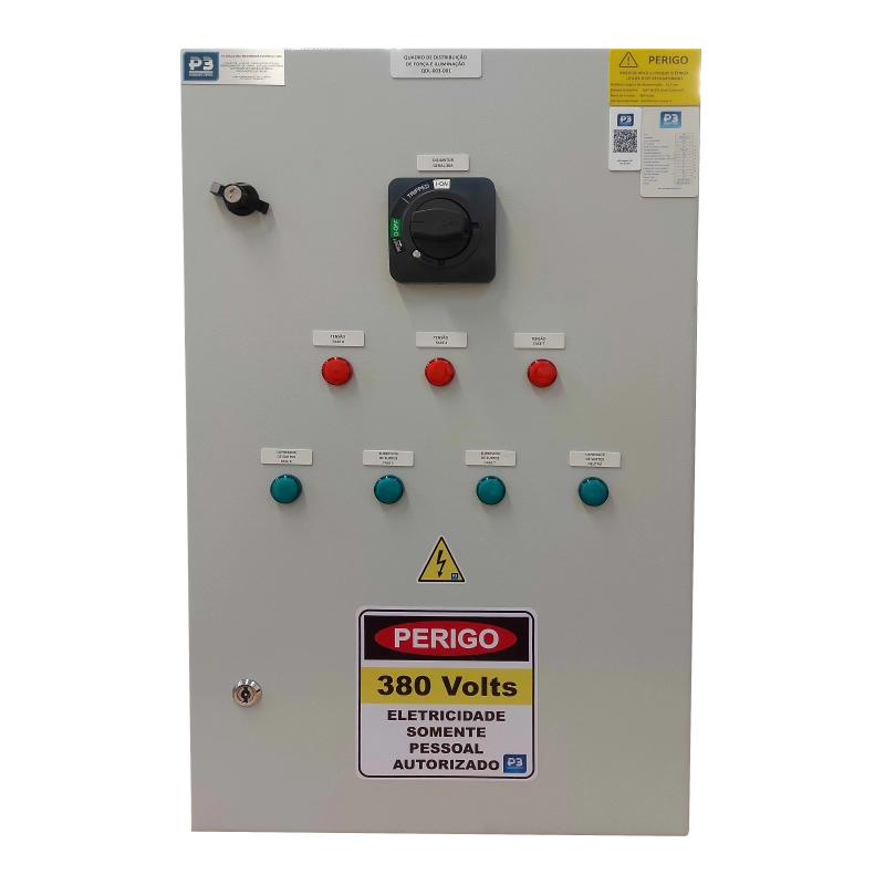 qci eletroblu quadro de comando de iluminação