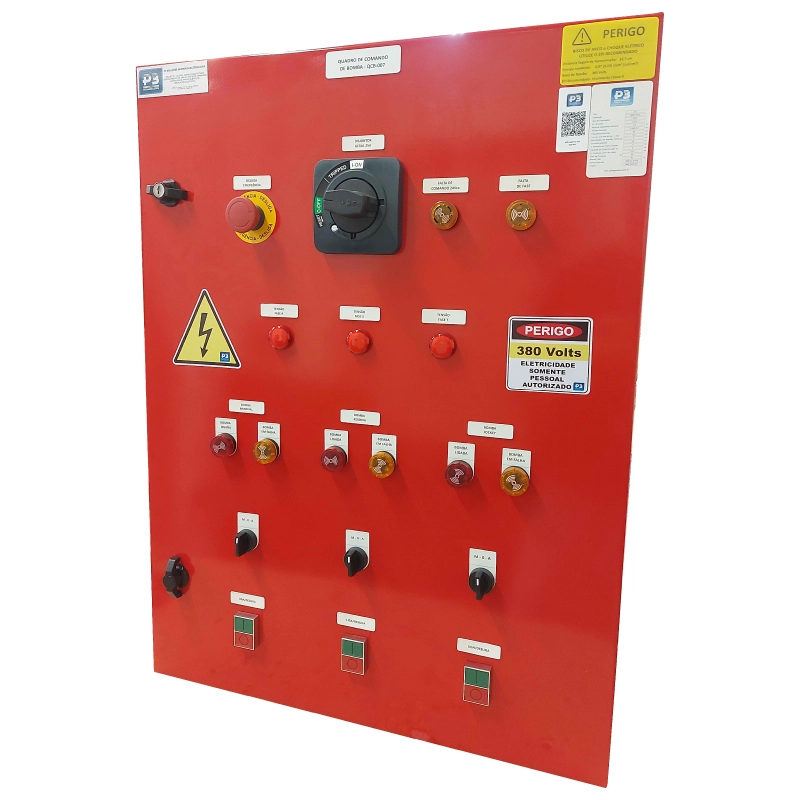 qcs eletroblu quadro de comando simples